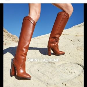 Saint Laurent Kate Knee High boots-New with Tags! Super Chic! Original!